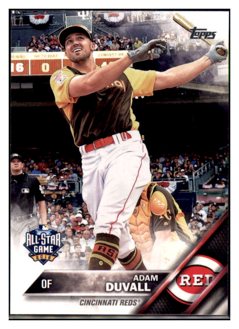 2016 Topps Update Adam Duvall ASG Cincinnati Reds #US54 Baseball card MATV3 simple Xclusive Collectibles