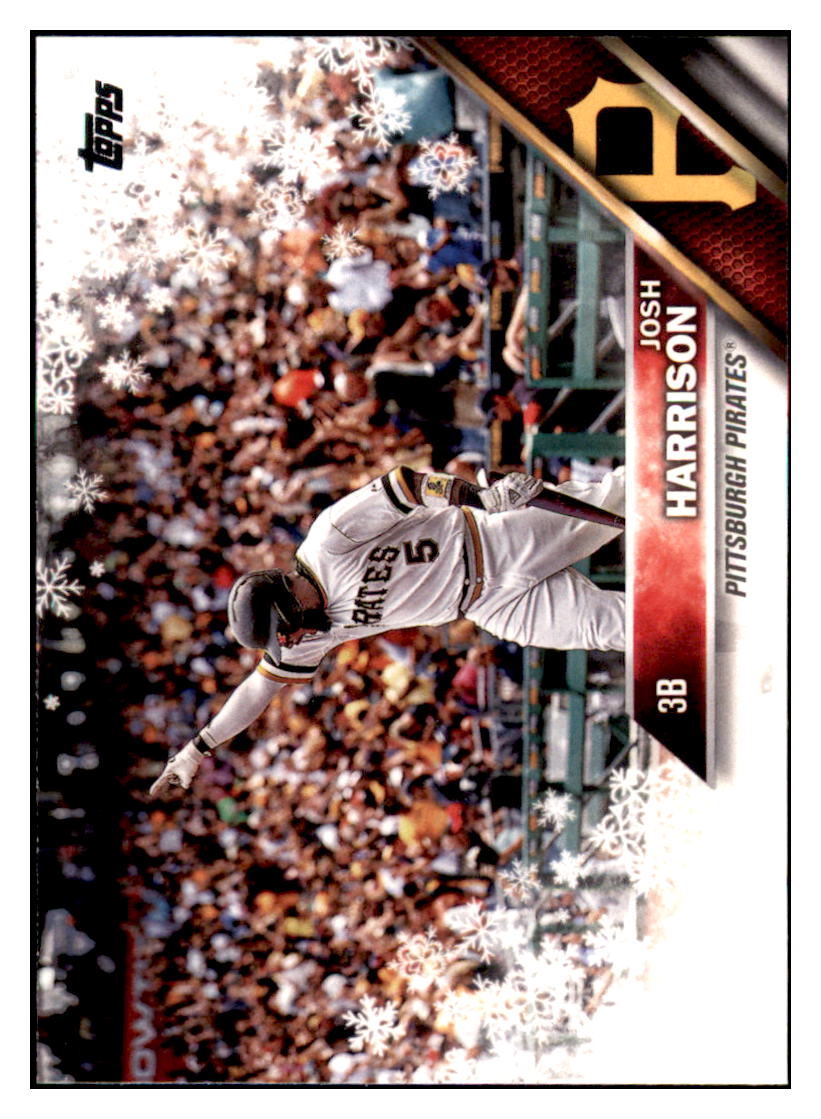 2016 Topps Holiday Josh Harrison  Pittsburgh Pirates #HMW137 Baseball
  card   MATV3 simple Xclusive Collectibles