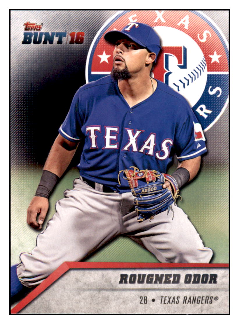 2016 Topps Bunt Rougned Odor  Texas Rangers #149 Baseball card   MATV3 simple Xclusive Collectibles