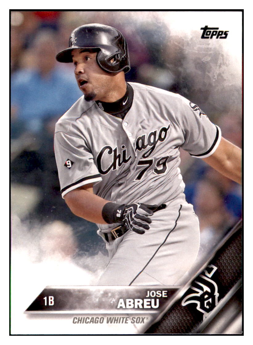 2016 Topps Holiday Jose Abreu  Chicago White Sox #HMW11 Baseball card   MATV3 simple Xclusive Collectibles