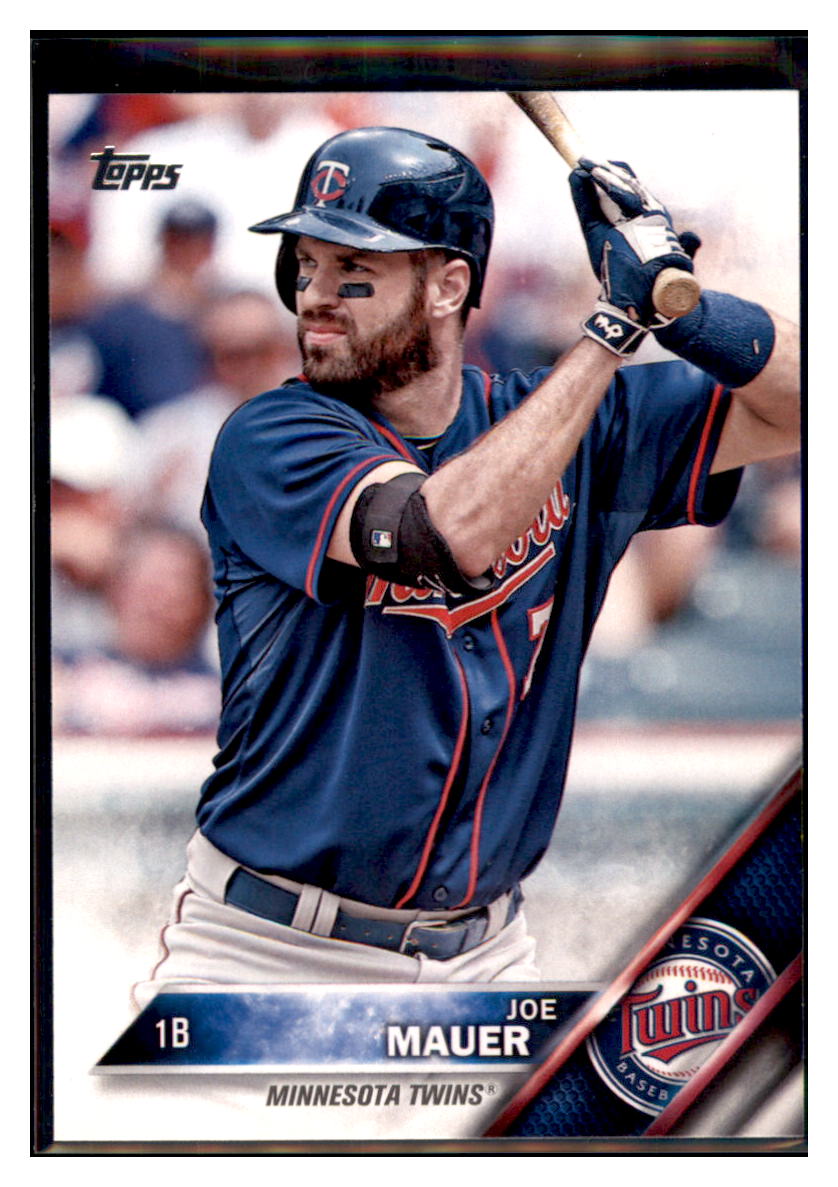 2016 Topps Minnesota Twins Joe Mauer  Minnesota Twins #MT-3 Baseball card   MATV3 simple Xclusive Collectibles