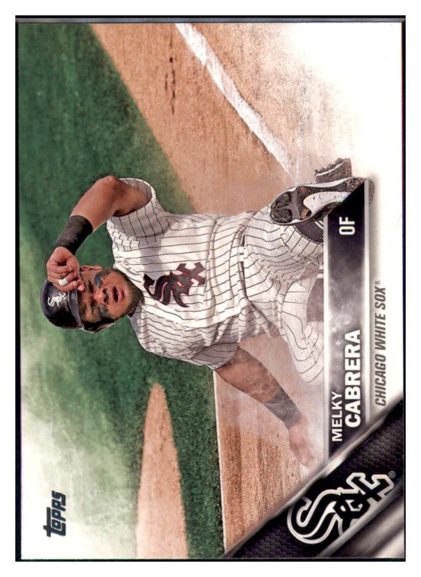 2016 Topps Melky Cabrera Chicago White Sox #122 Baseball card MATV3 simple Xclusive Collectibles