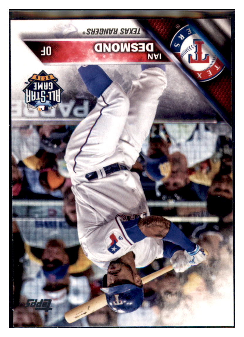 2016 Topps Update Ian Desmond ASG Texas Rangers #US23 Baseball card   MATV3 simple Xclusive Collectibles