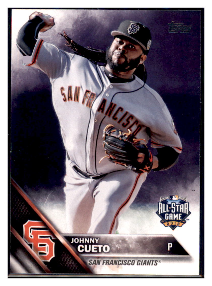 2016 Topps Update Johnny Cueto ASG San Francisco Giants #US252 Baseball
card MATV3 simple Xclusive Collectibles