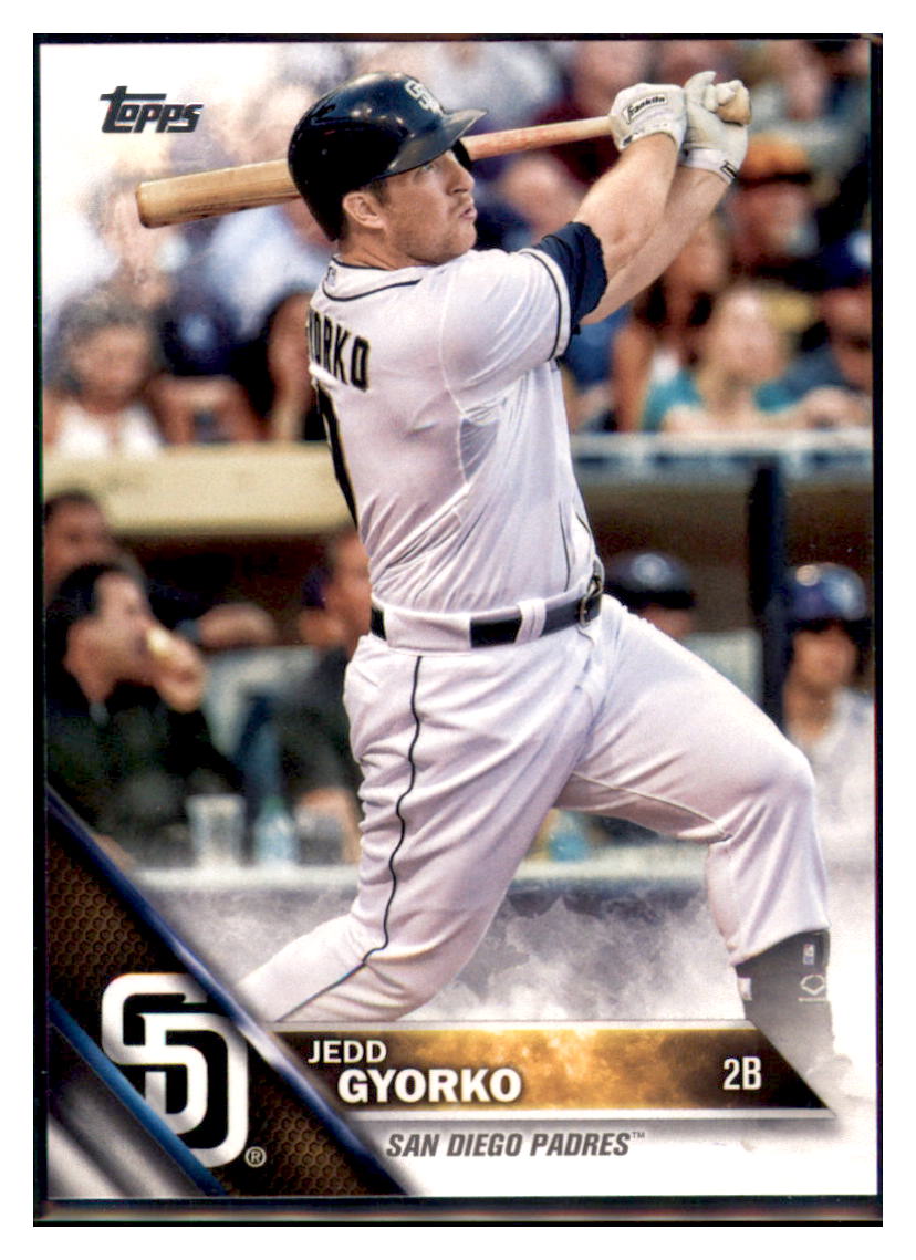 2016 Topps Jedd Gyorko San Diego Padres #40 Baseball card MATV3 simple Xclusive Collectibles