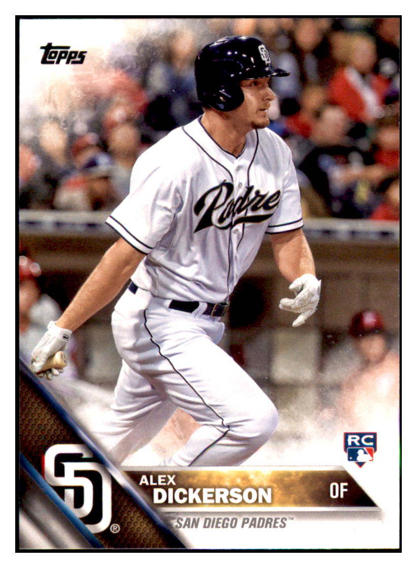 2016 Topps San Diego Padres Alex
Dickerson San Diego Padres #SDP-14
Baseball card MATV3 simple Xclusive Collectibles