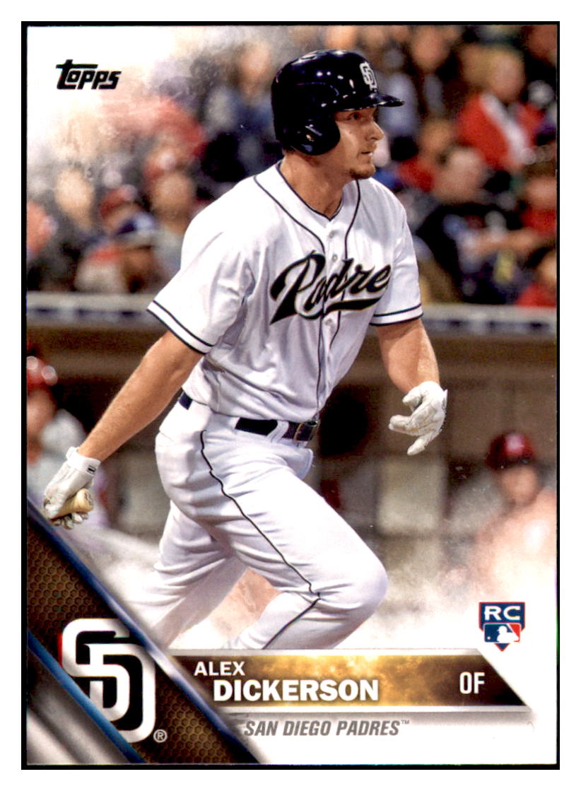 2016 Topps San Diego Padres Alex
  Dickerson  San Diego Padres #SDP-14
  Baseball card   MATV3 simple Xclusive Collectibles   