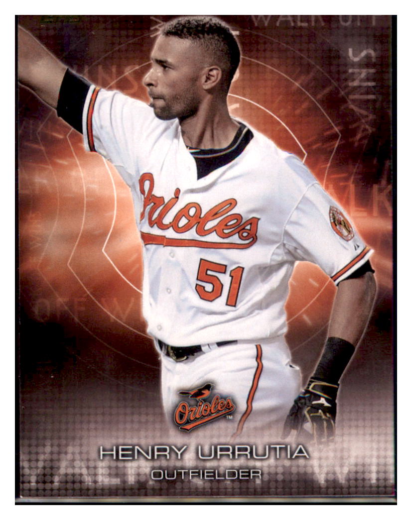 2016 Topps Henry Urrutia  Baltimore Orioles #WOW-15 Baseball
  card   MATV3 simple Xclusive Collectibles