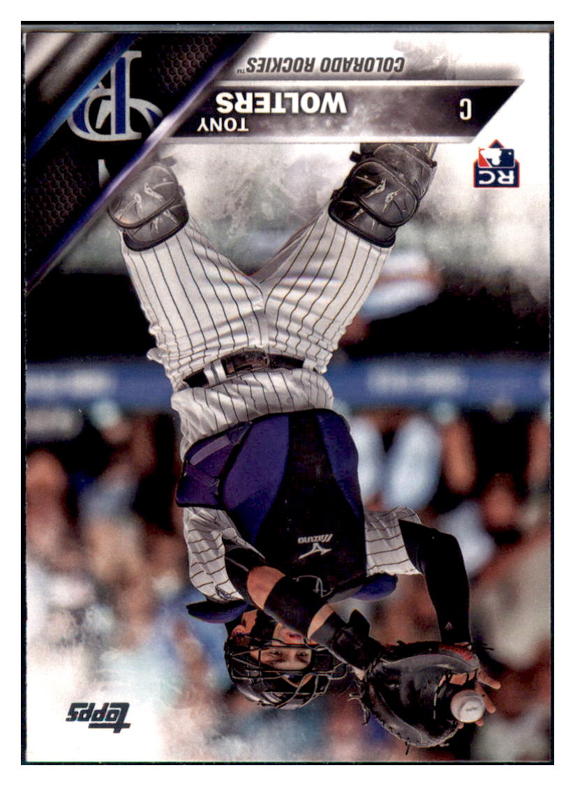 2016 Topps Update Tony Wolters Colorado Rockies #US249 Baseball card MATV3 simple Xclusive Collectibles