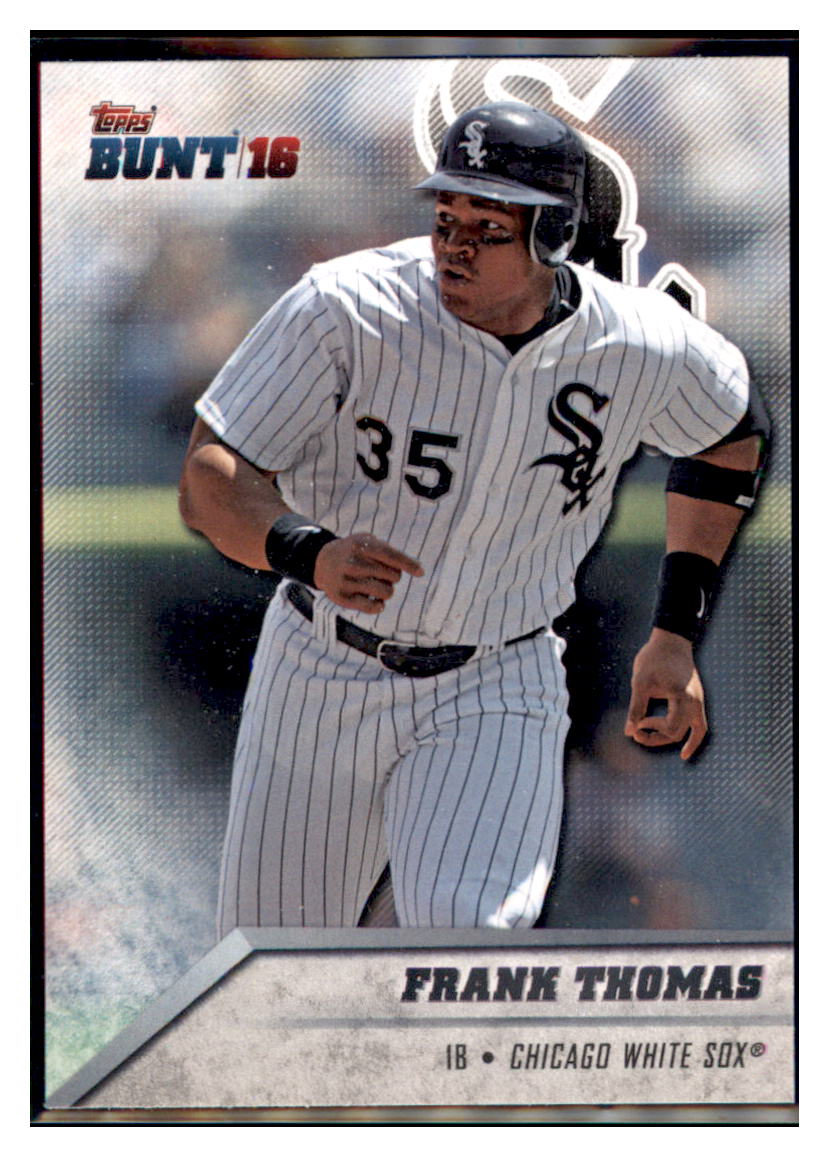 2016 Topps Bunt Frank Thomas  Chicago White Sox #184 Baseball card   MATV3 simple Xclusive Collectibles