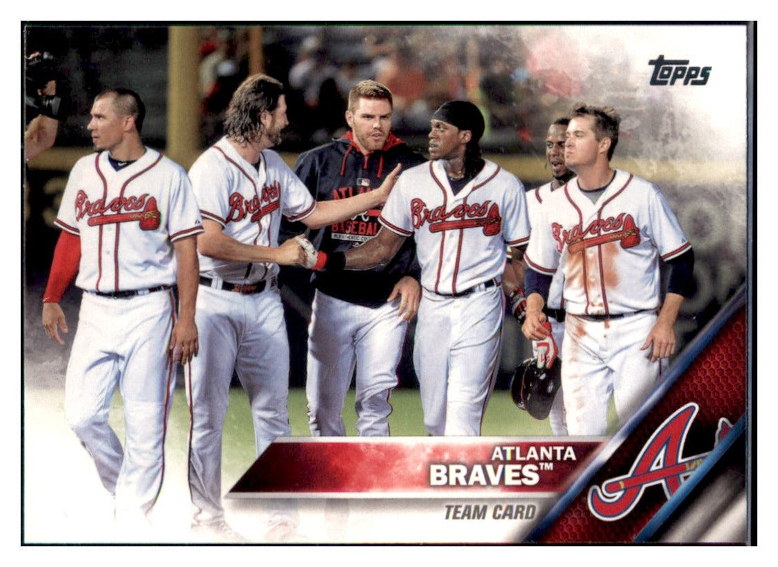2016 Topps Atlanta Braves SN2016, TC  Atlanta Braves #248 Baseball card   MATV3 simple Xclusive Collectibles