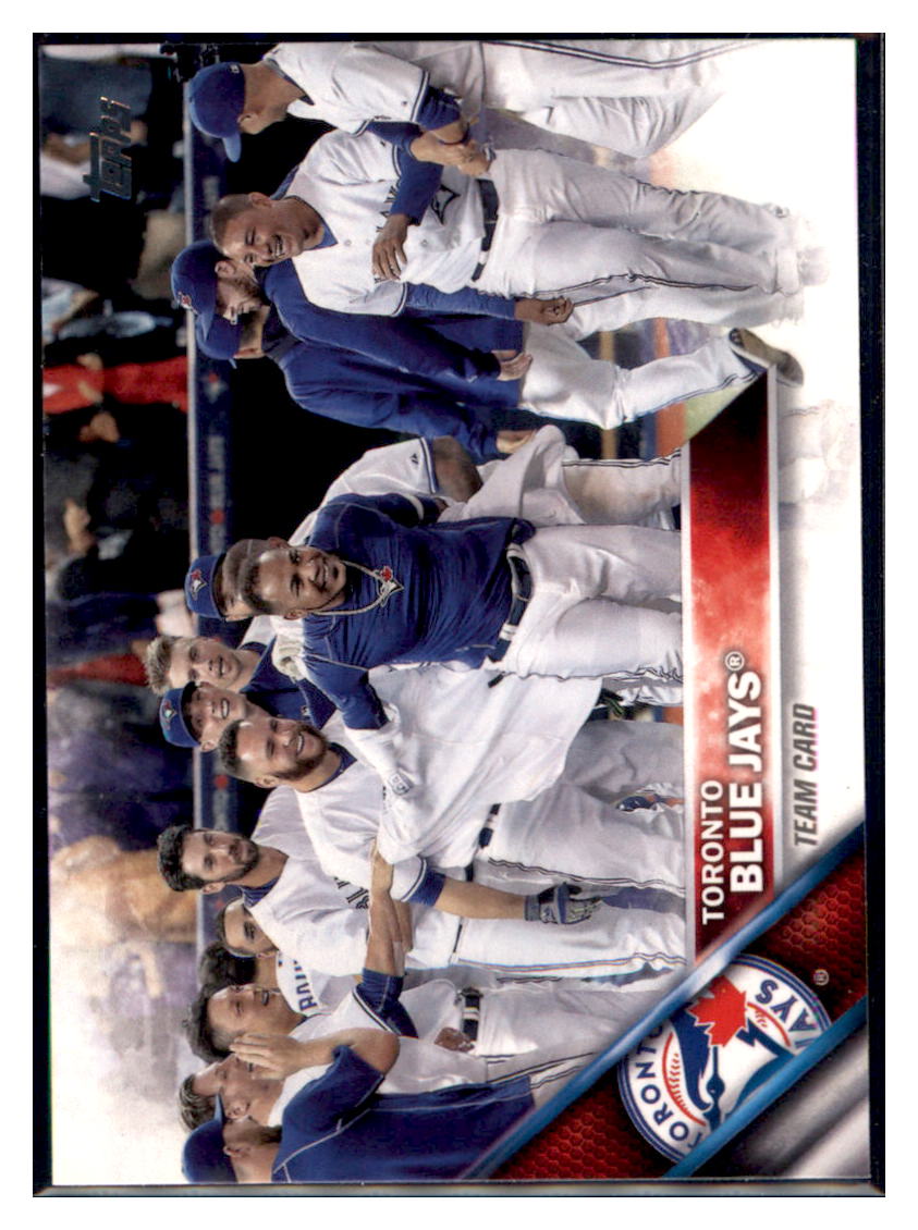 2016 Topps Toronto Blue Jays TC  Toronto Blue Jays #332 Baseball card   MATV3 simple Xclusive Collectibles   