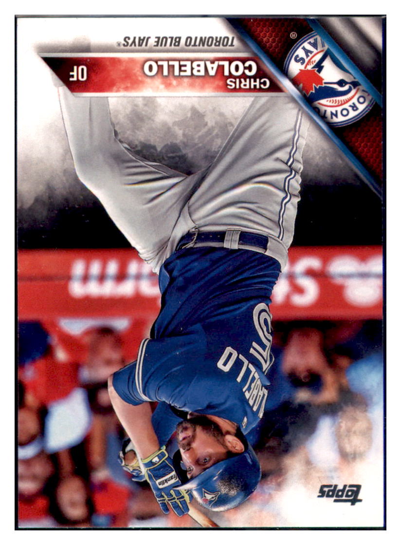 2016 Topps Chris Colabello Toronto Blue Jays #214 Baseball card MATV3 simple Xclusive Collectibles