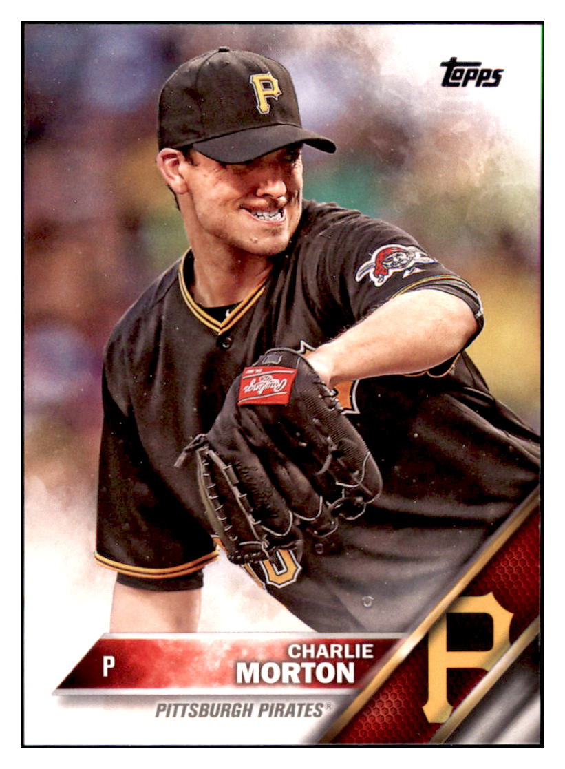 2016 Topps Charlie Morton  Pittsburgh Pirates #169 Baseball card   MATV3 simple Xclusive Collectibles