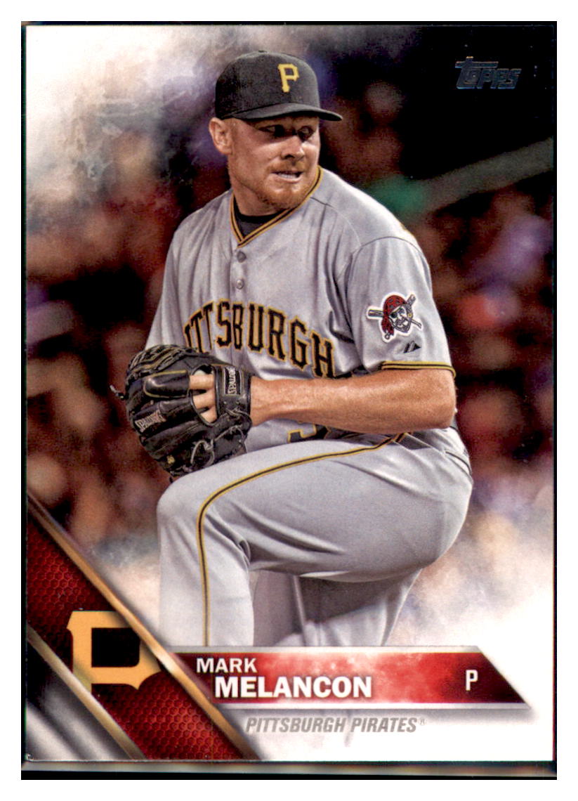 2016 Topps Chrome Mark Melancon  Pittsburgh Pirates #88 Baseball card   MATV3 simple Xclusive Collectibles