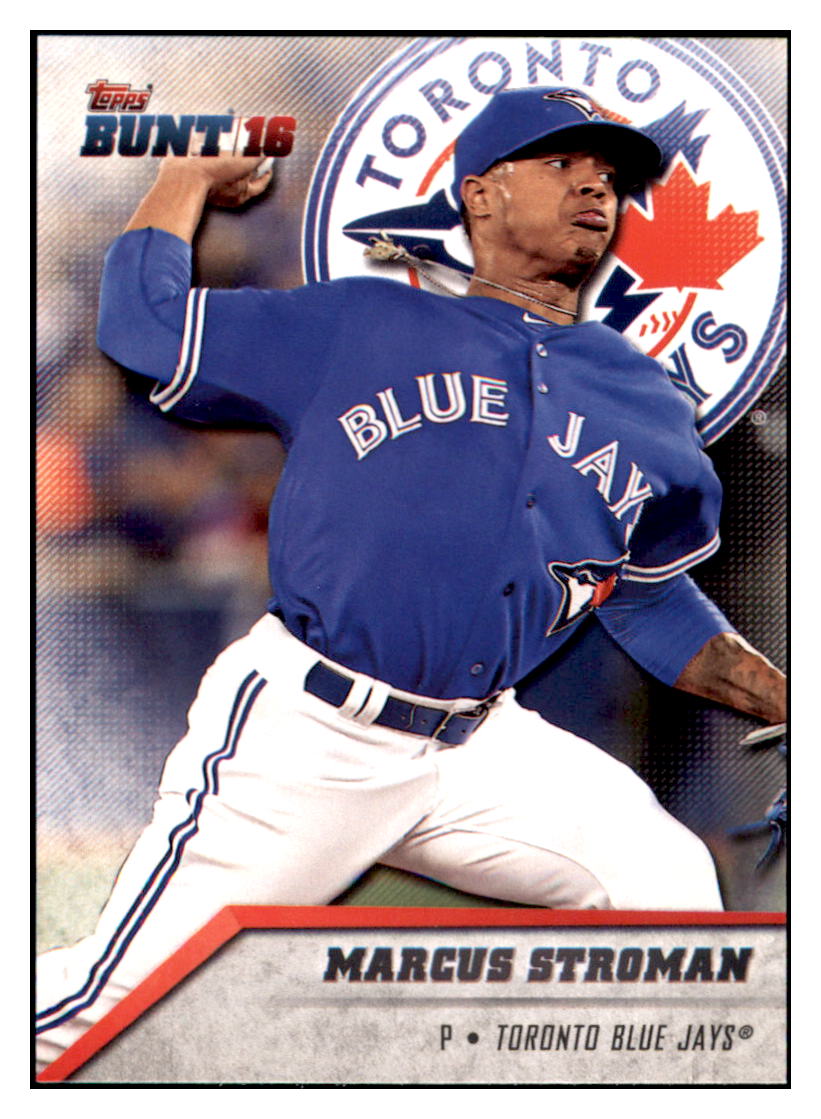 2016 Topps Bunt Marcus Stroman  Toronto Blue Jays #49 Baseball card   MATV3 simple Xclusive Collectibles   