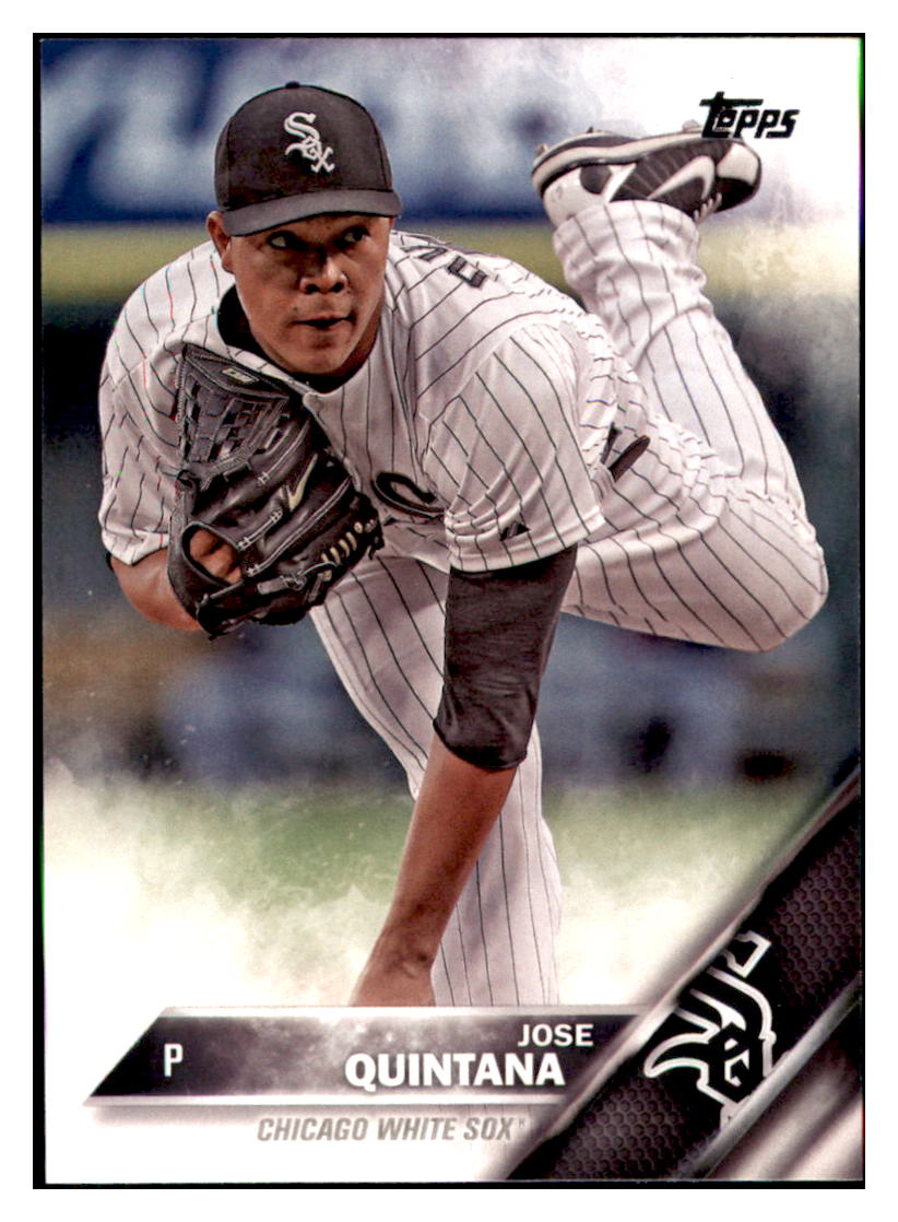 2016 Topps Jose Quintana Chicago White Sox #582 Baseball card MATV3 simple Xclusive Collectibles