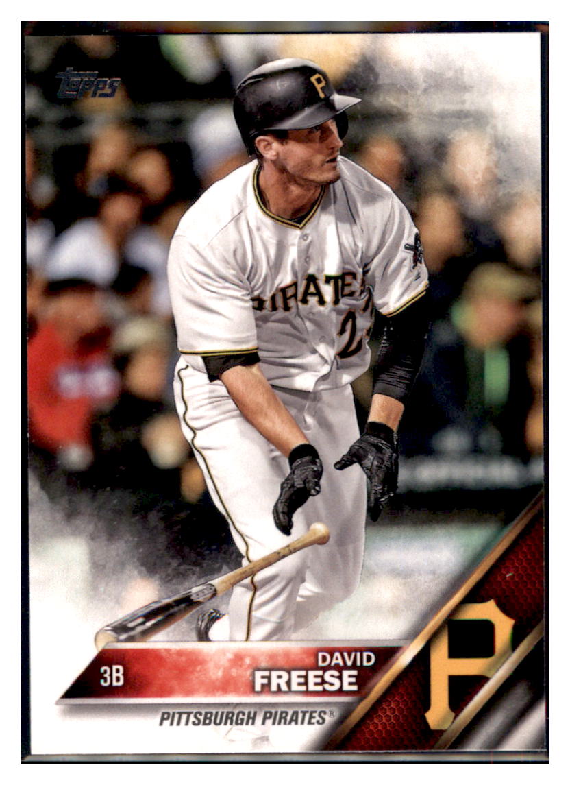 2016 Topps Update David Freese  Pittsburgh Pirates #US283 Baseball
  card   MATV3 simple Xclusive Collectibles