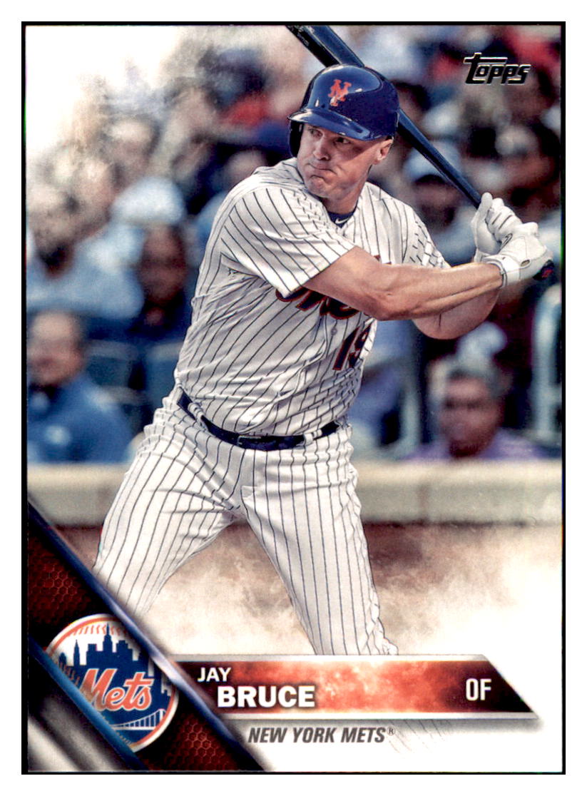 2016 Topps Update Jay Bruce  New York Mets #US78 Baseball card   MATV3 simple Xclusive Collectibles