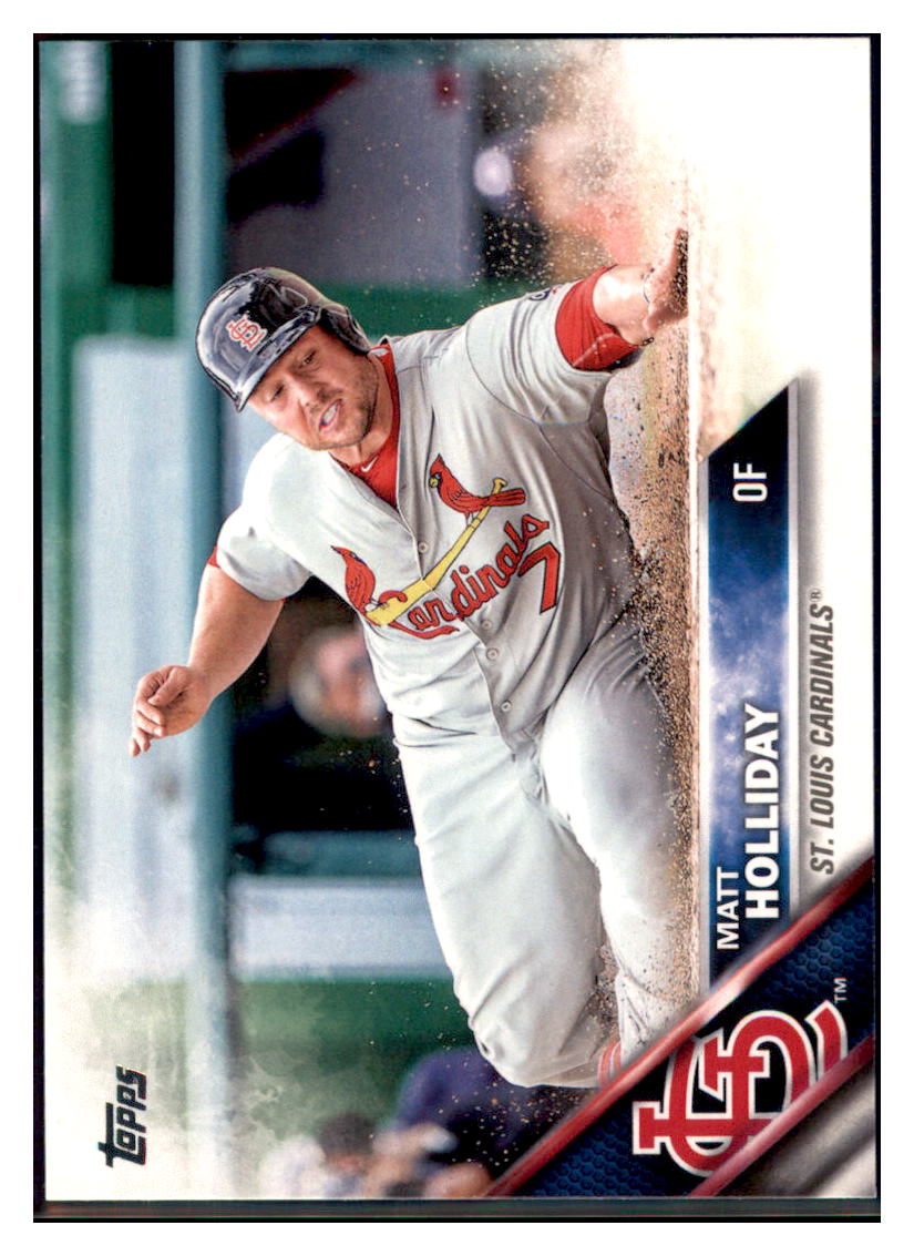 2016 Topps Matt Holliday  St. Louis Cardinals #254 Baseball card   MATV3_1a simple Xclusive Collectibles