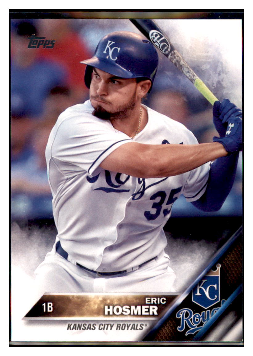 2016 Topps Eric Hosmer  Kansas City Royals #9 Baseball card   MATV3 simple Xclusive Collectibles