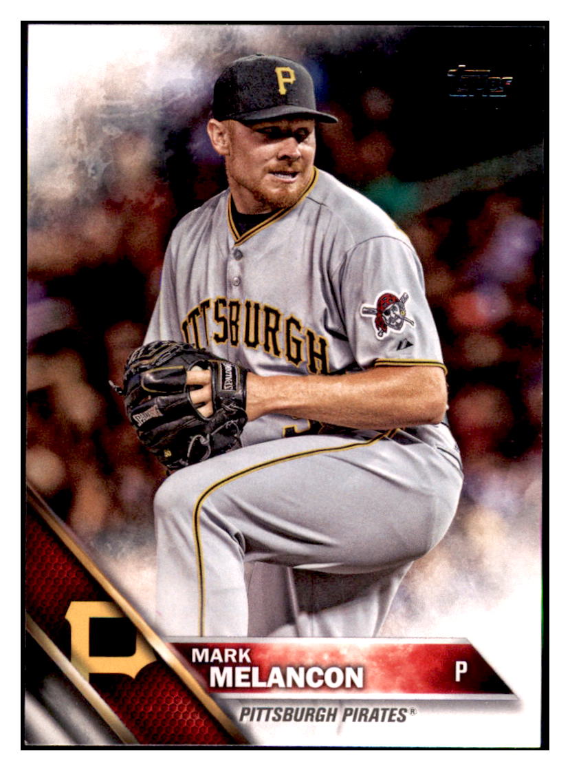 2016 Topps Mark Melancon  Pittsburgh Pirates #336 Baseball card   MATV3 simple Xclusive Collectibles
