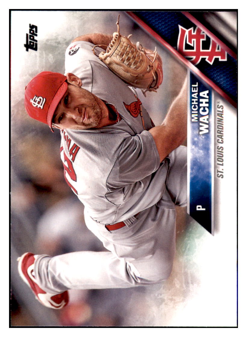 2016 Topps Michael Wacha St. Louis Cardinals #579 Baseball card MATV3 simple Xclusive Collectibles
