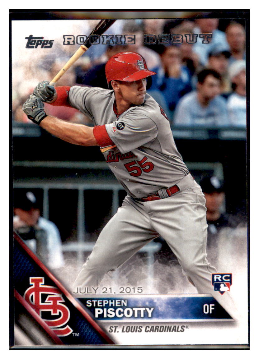 2016 Topps Update Stephen Piscotty St. Louis Cardinals #US119 Baseball
card MATV3 simple Xclusive Collectibles