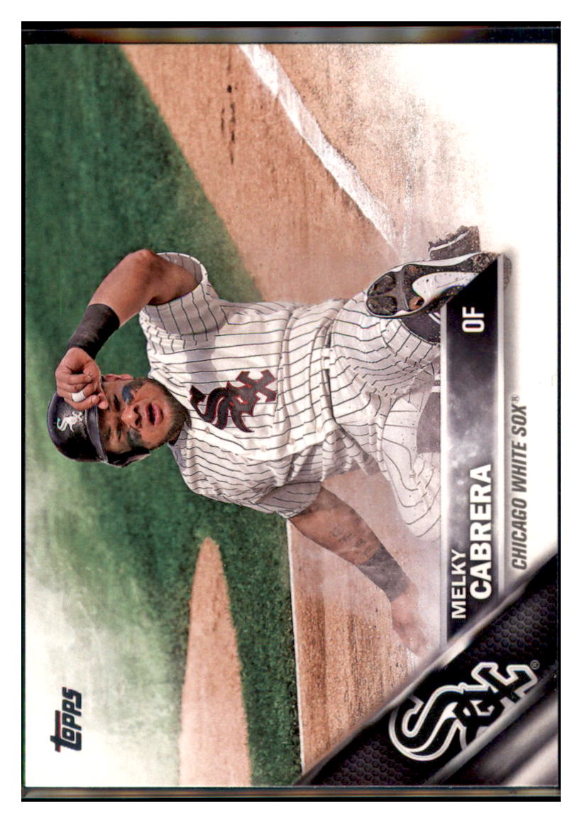 2016 Topps Melky Cabrera  Chicago White Sox #122 Baseball card   MATV3_1a simple Xclusive Collectibles