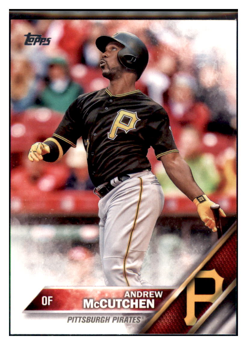 2016 Topps Andrew McCutchen  Pittsburgh Pirates #20 Baseball card   MATV3 simple Xclusive Collectibles