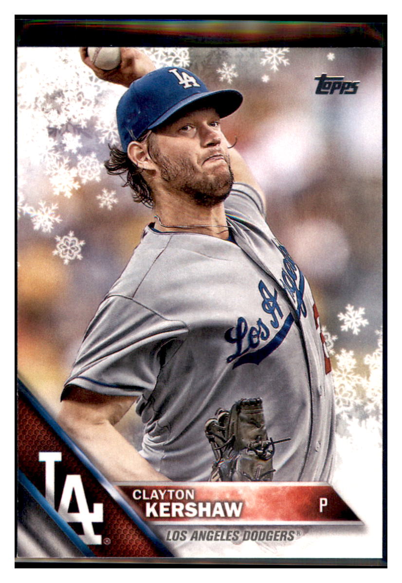 2016 Topps Clayton Kershaw Los Angeles Dodgers #150 Baseball card MATV3 simple Xclusive Collectibles