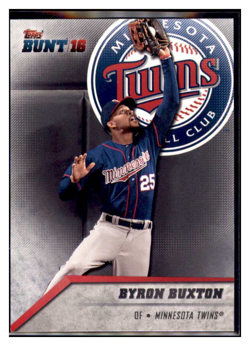 2016 Topps Bunt Byron Buxton  Minnesota Twins #167 Baseball card   MATV3 simple Xclusive Collectibles