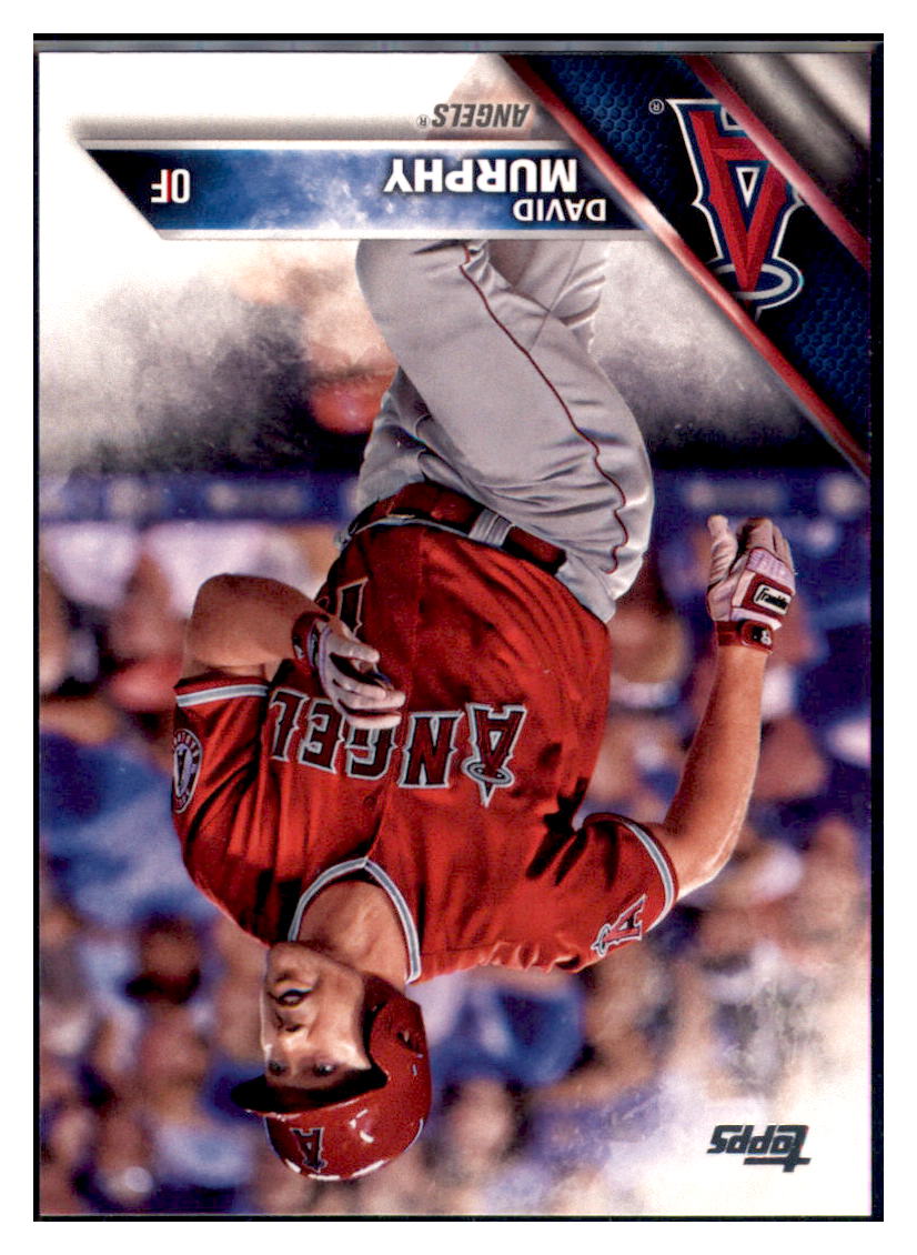2016 Topps David Murphy Los Angeles Angels #227 Baseball card MATV3 simple Xclusive Collectibles