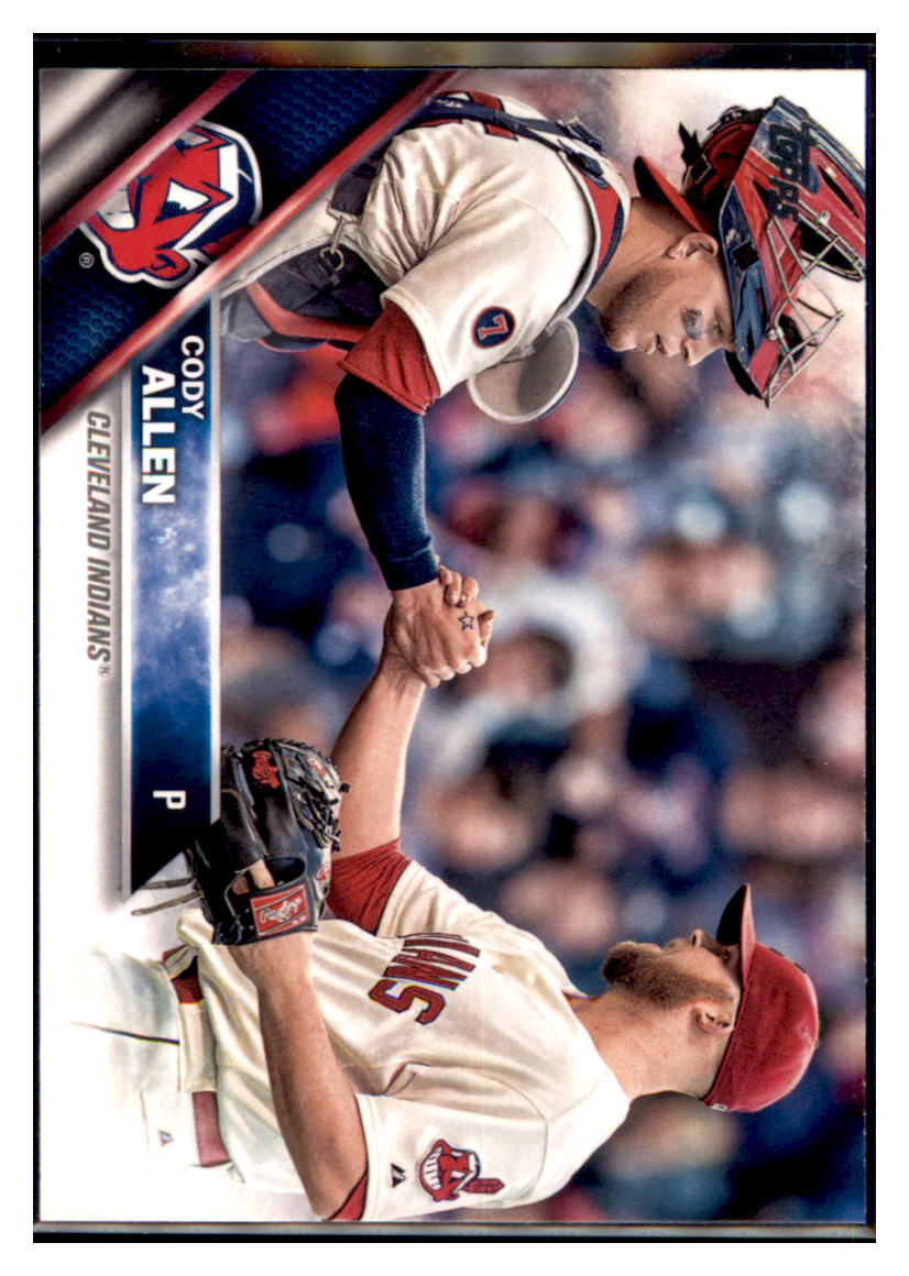  Cleveland Indians 2016 Topps MLB Baseball Regular