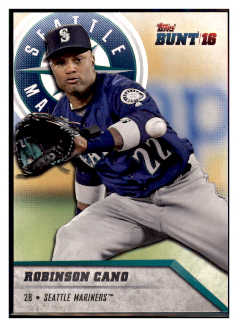 2016 Topps Bunt Robinson Cano  Seattle Mariners #39 Baseball card   MATV3 simple Xclusive Collectibles