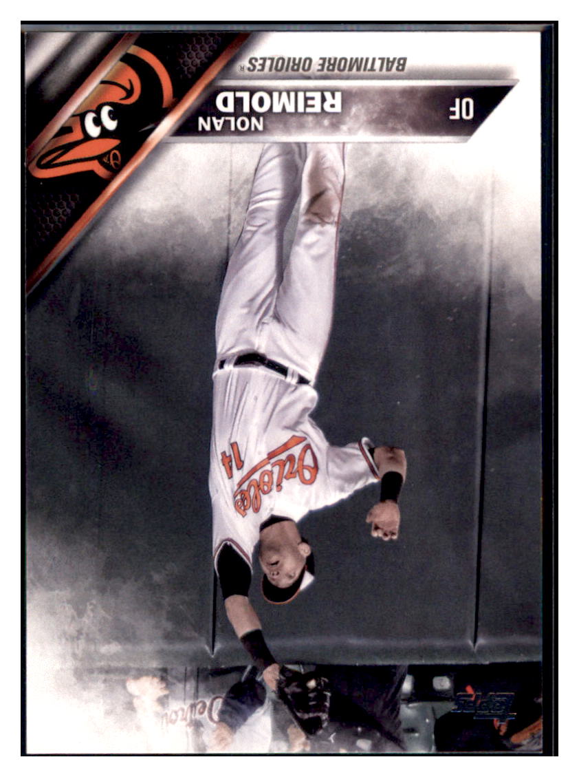 2016 Topps Update Nolan Reimold Baltimore Orioles #US155 Baseball card MATV3 simple Xclusive Collectibles