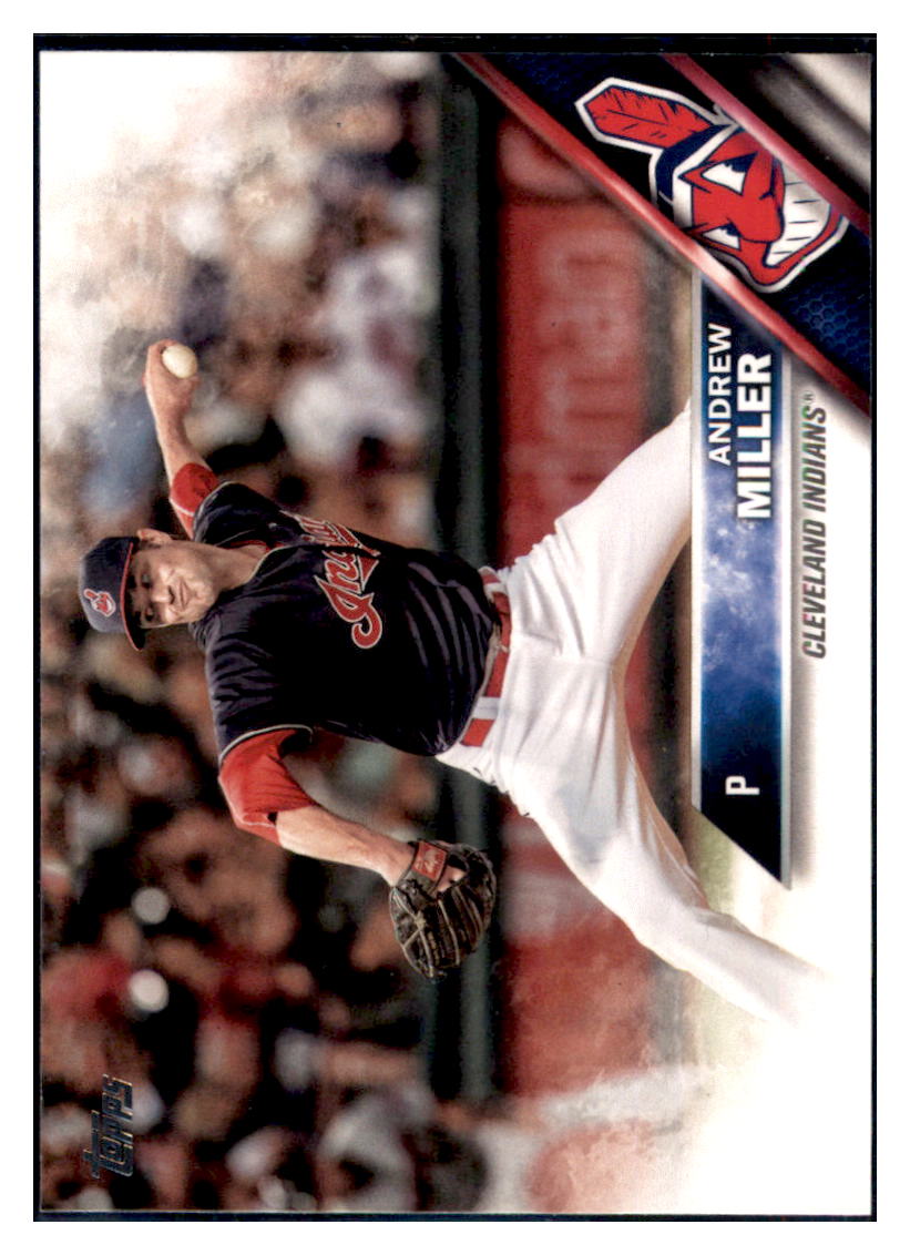 2016 Topps Update Andrew Miller  Cleveland Indians #US42 Baseball card   MATV3 simple Xclusive Collectibles