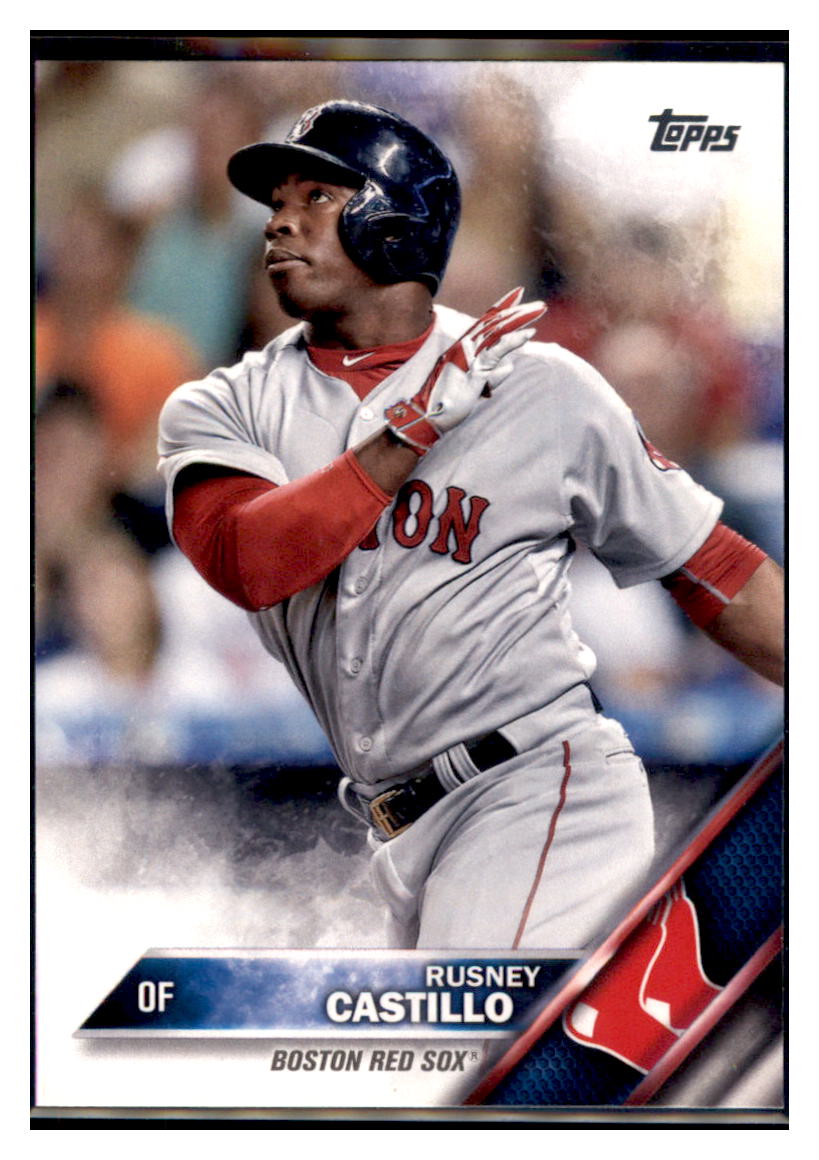 2016 Topps Rusney Castillo  Boston Red Sox #75 Baseball card   MATV3 simple Xclusive Collectibles