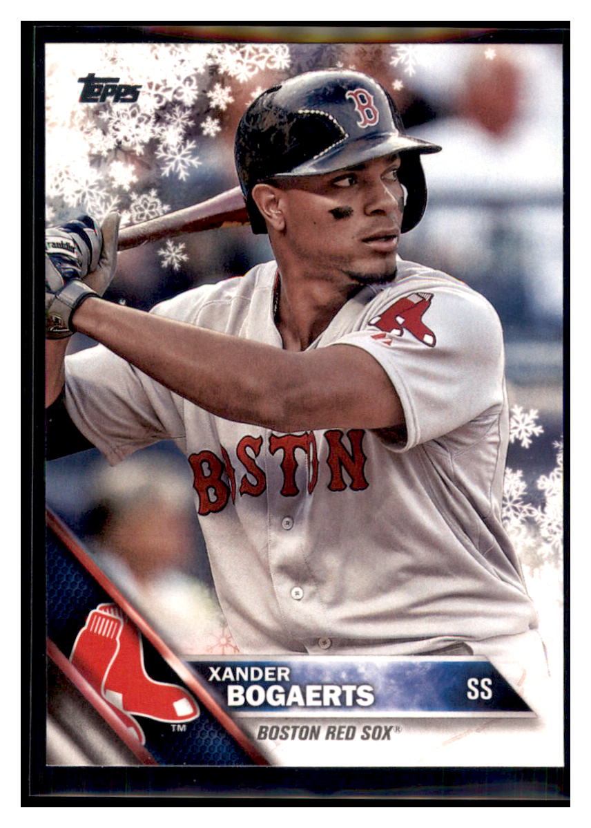 2016 Topps Xander Bogaerts Boston Red Sox #368 Baseball card MATV3 simple Xclusive Collectibles