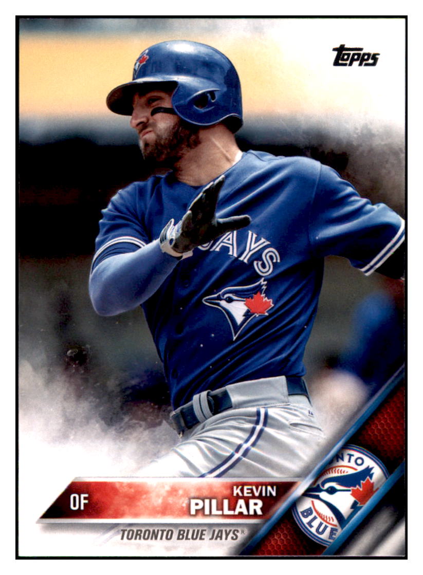 2016 Topps Kevin Pillar Toronto Blue Jays #182 Baseball card MATV3 simple Xclusive Collectibles