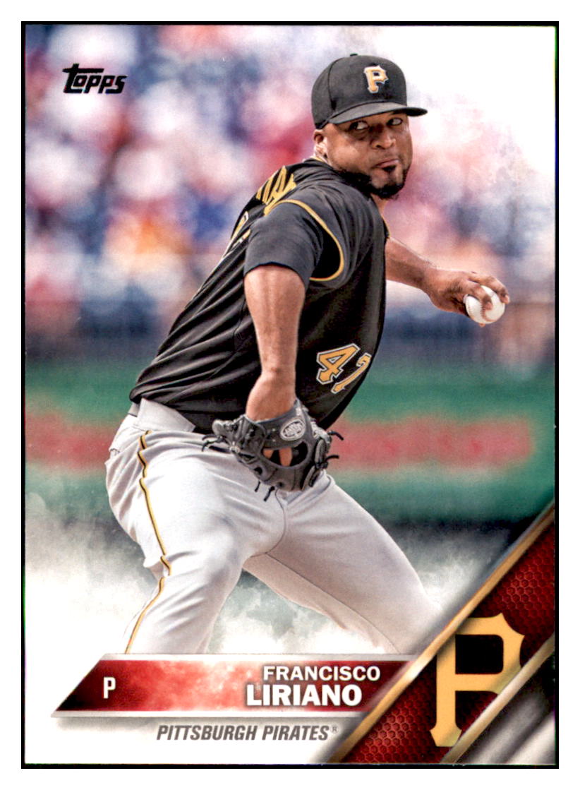 2016 Topps Francisco Liriano  Pittsburgh Pirates #138 Baseball card   MATV3 simple Xclusive Collectibles