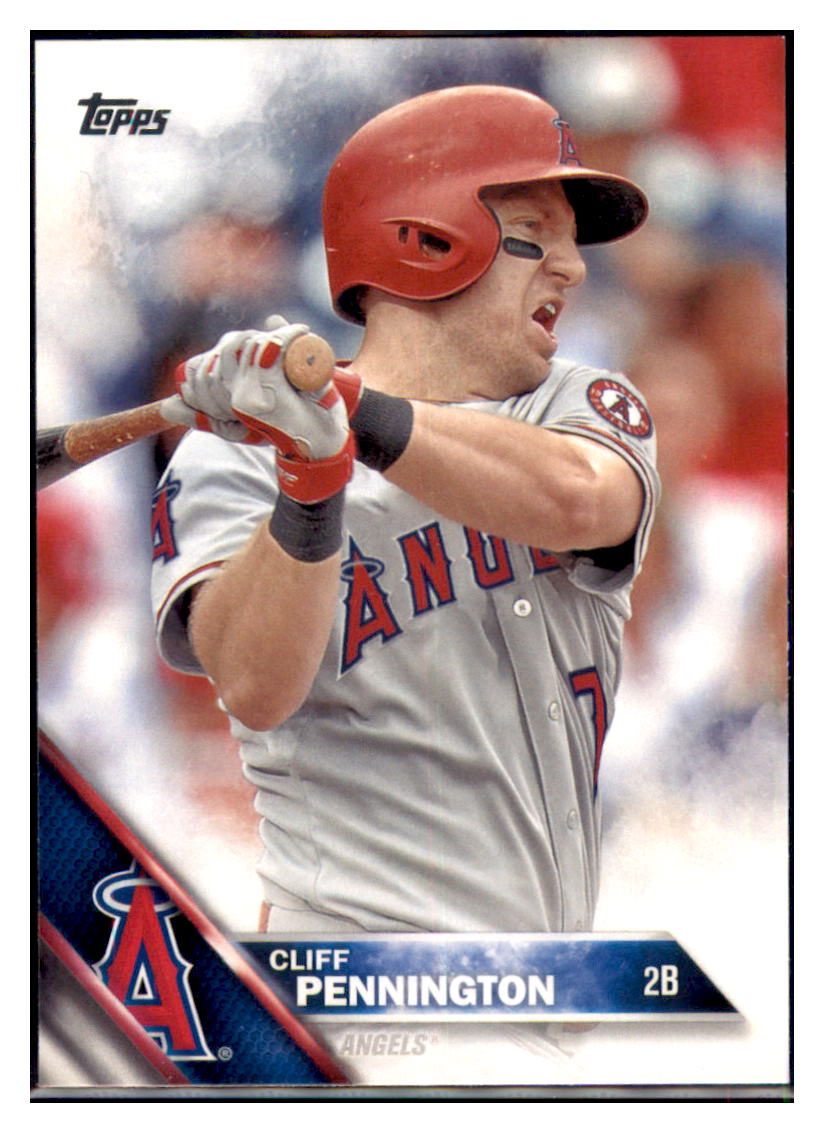 2016 Topps Cliff Pennington Los Angeles Angels #559 Baseball card MATV3 simple Xclusive Collectibles