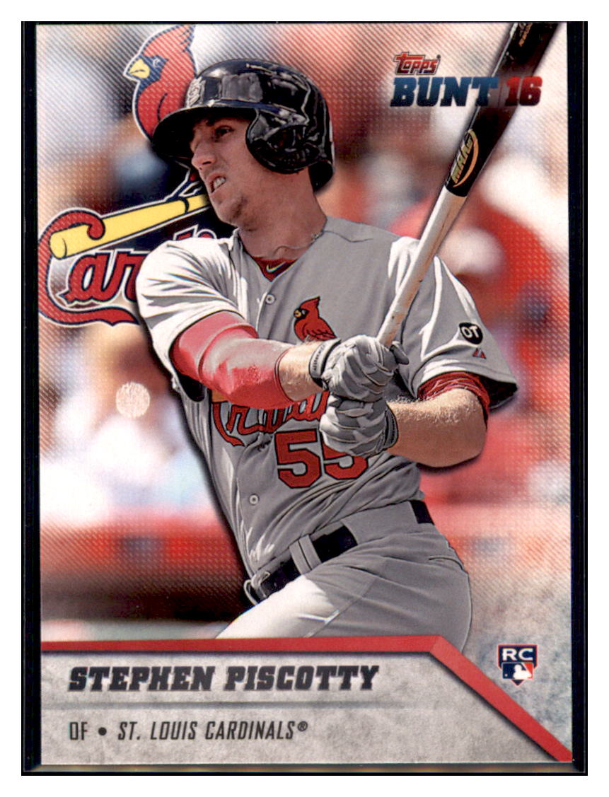 2016 Topps Bunt Stephen Piscotty  St. Louis Cardinals #133 Baseball card   MATV3 simple Xclusive Collectibles