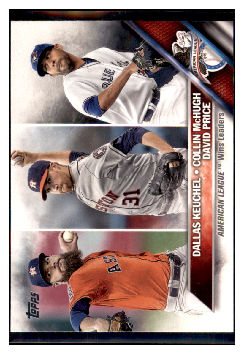 2016 Topps American League Wins Leaders
LL Houston Astros / Toronto Blue Jays
#187 Baseball card MATV3 simple Xclusive Collectibles