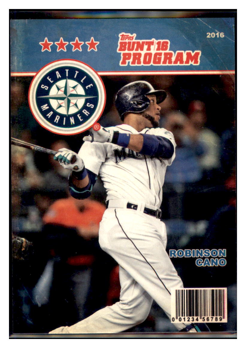 2016 Topps Bunt Robinson Cano Seattle Mariners #P-8 Baseball card MATV3 simple Xclusive Collectibles