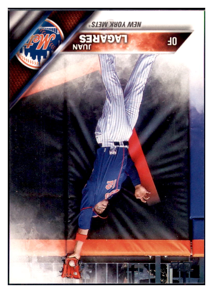 2016 Topps Juan Lagares New York Mets #236 Baseball card MATV3_1a simple Xclusive Collectibles