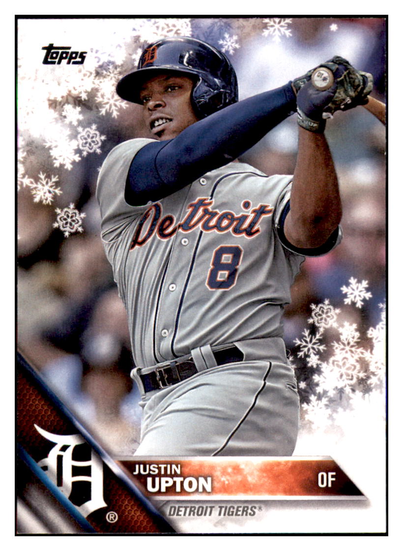 2016 Topps Justin Upton Detroit Tigers #673 Baseball card MATV3_1a simple Xclusive Collectibles