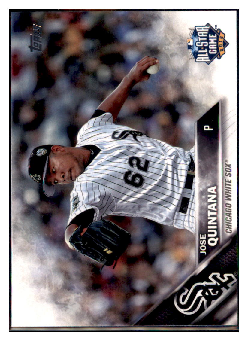 2016 Topps Update Jose Quintana Chicago White Sox #US241 Baseball card MATV3 simple Xclusive Collectibles