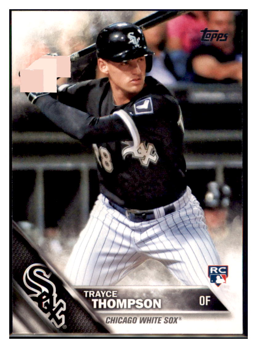 2016 Topps Trayce Thompson  Chicago White Sox #62 Baseball card   MATV3 simple Xclusive Collectibles
