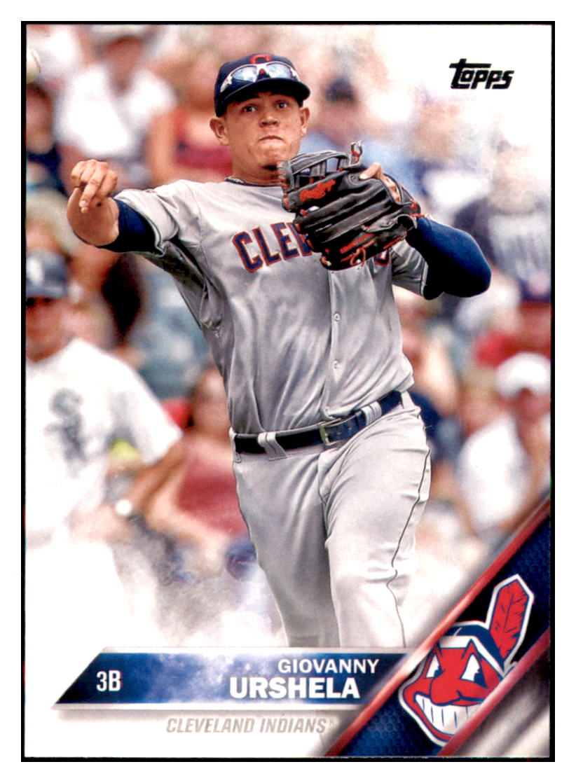 2016 Topps Giovanny Urshela  Cleveland Indians #467 Baseball card   MATV3 simple Xclusive Collectibles